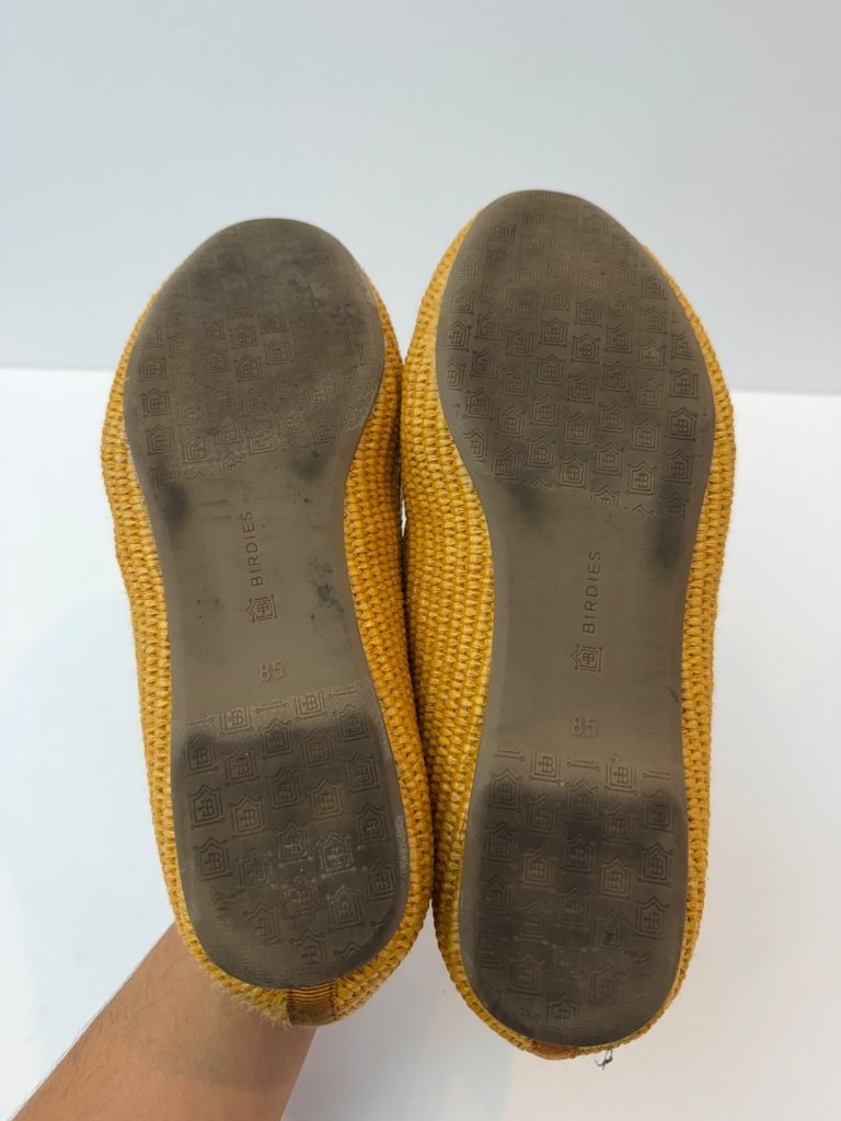 Birdies Women's Woven Textured Raffia Starling Loafers Size 8.5 Slip On Beige — image 8 of 8